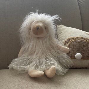 FAO Schwarz Adorable Plush Sloth with Tulle Skirt.